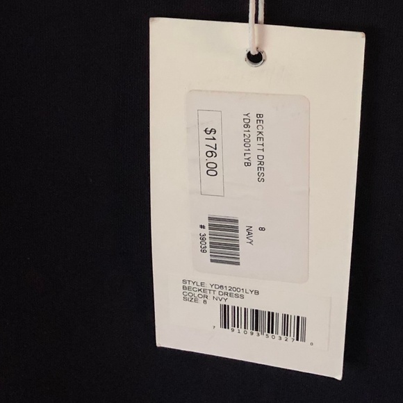 COPY - NWT Likely Beckett Dress in Navy - Picture 6 of 8
